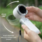 HD Display Turbine Fan – 5-Speed Foldable & Portable
